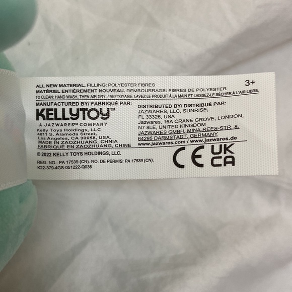 Squishmallows Ornament Set: Chelsea (leopard) & Corinna (cat). Size: 4 inches. - Picture 10 of 13